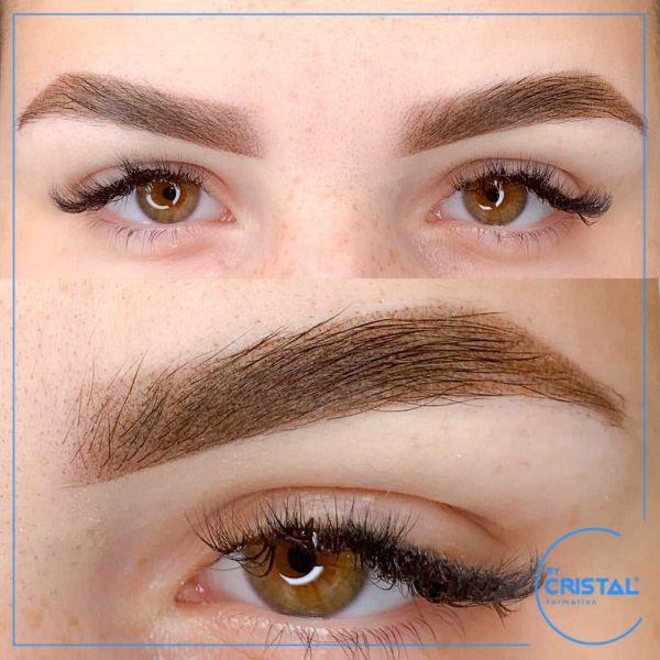 Cours privé sourcils poudrés